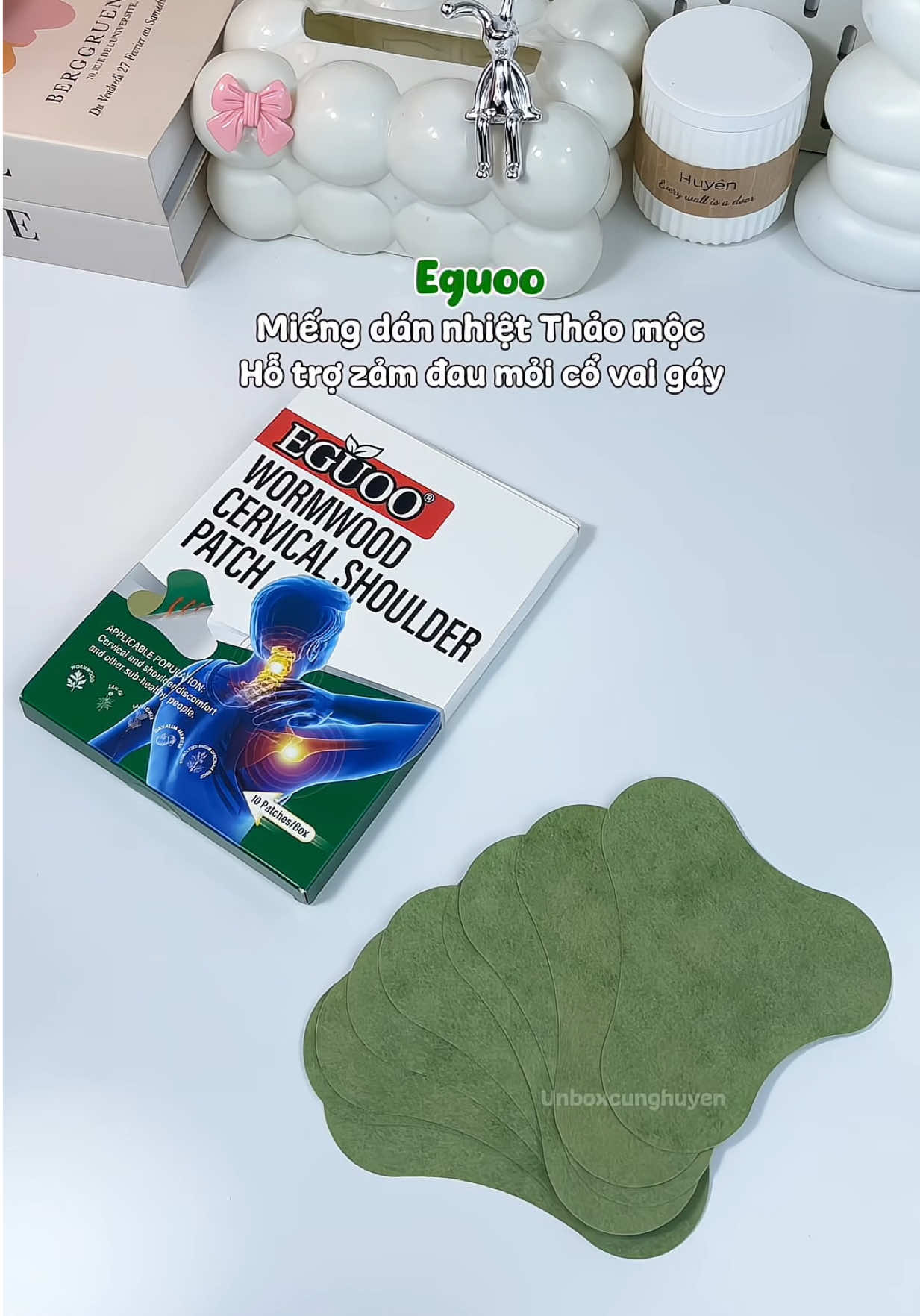 Dán lên đã mỏi thoải mái lắm luôn á #eguoo #miengdanthaomoc #miengdancovaigay #daucovaigay #giamdaucovaigay 