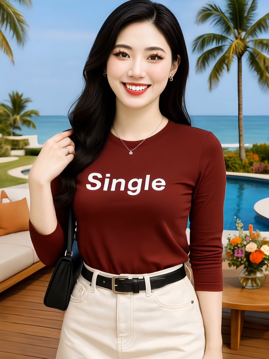 ✨chiếc áo rẻ mà mặc lên sang bất ngờ- nhìn mê luôn✨ #AothunDaiTay #AoBasicDep #PhongCachNangDong #AoDepGiaTot #OutfitNgayThuong  @Hà Minh Phương @Hà Minh Phương @Hà Minh Phương 