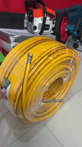 Selang kompresor panjang 100 meter tekanan tinggi bisa juga buat selang cuci steam. #selangkompresor #highpressure #klikkeranjangkuning #fypp #masukberanda 