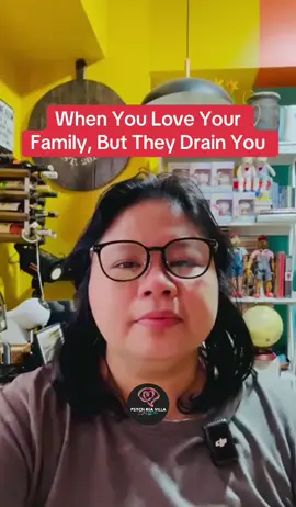 Mahal mo sila… pero puwede ka ring mapagod. Sometimes family problems become your problems, and it quietly wears you down. Hindi ka masamang anak kapag kailangan mo munang huminga. You can love them — without losing yourself. #MentalHealth #Psychology #psychreavilla