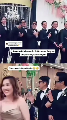 Replying to @Hami midun couple duda😭🙏🏼 #boiyen #desta #andretaulany #groomsmen #boiyennikah 