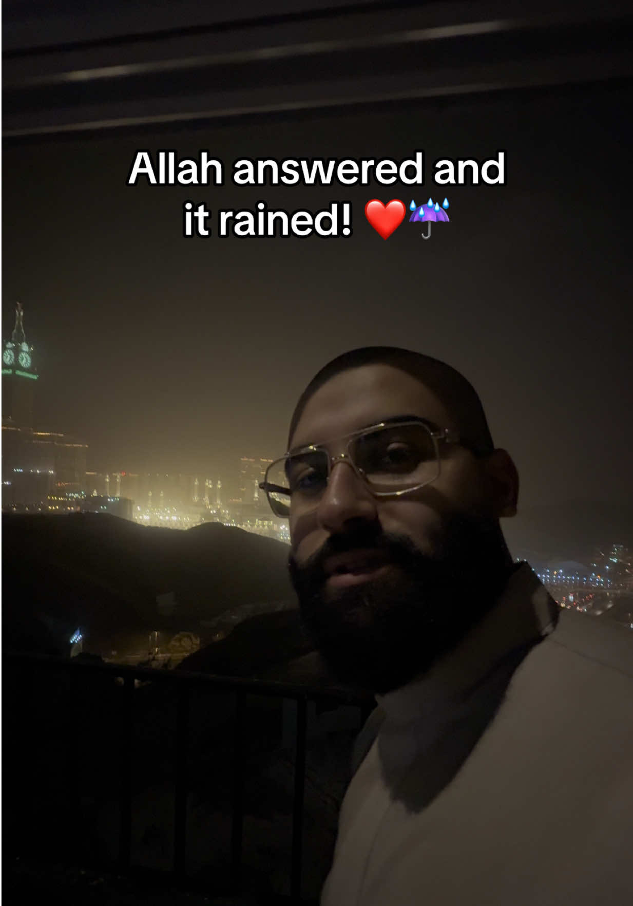 They prayed for rain and Allah answered ❤️☔️ 