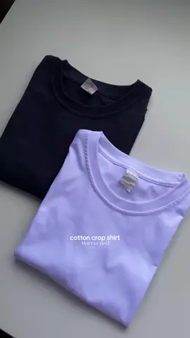Pure cotton crop shirt #cropshirt #cottonshirt #topsforwomen #plainshirt #fyp 