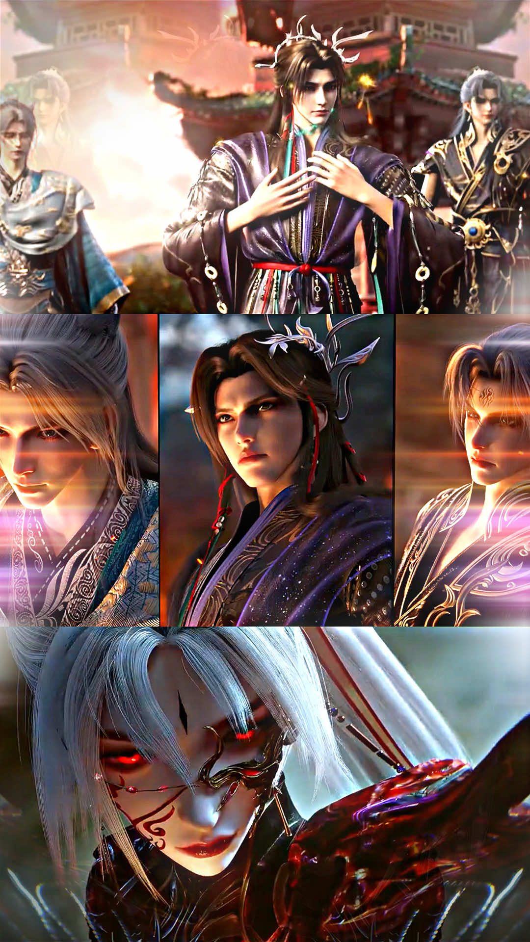 tiga bujang kewalahan sm dark yun wangshu😭🤏🏻 #yunwangshu #eclipseofillusion  #donghua #donghuaedit  #donghuachina 