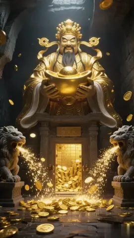 May the God of Wealth bestow blessings and ensure an endless flow of fortune. #财神爷 #财神 #money #道教文化 #道教信仰 #blessed #财富 #coin #wealth #道教 #taoism #golden 