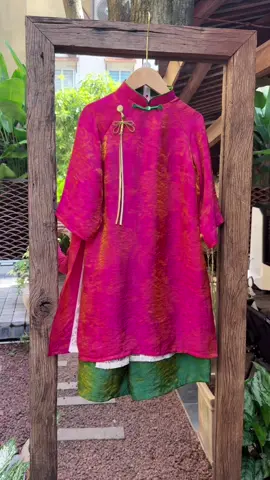 Áo Dài Giai Nhân 🌸 Mẹ Và Bé Mở ORD Sớm Tơ Tằm Xịn Siêu Nổi Xuất Sắc 😍 #aodaitet2026 #xuhuongtiktok #thoitrangmuadong #fyp #ilovetiktok 