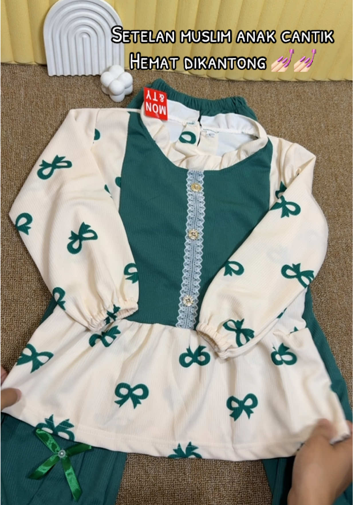 Baju muslim anak perempuan #bajuanak #setelananak #bajuanakperempuan #fyp 