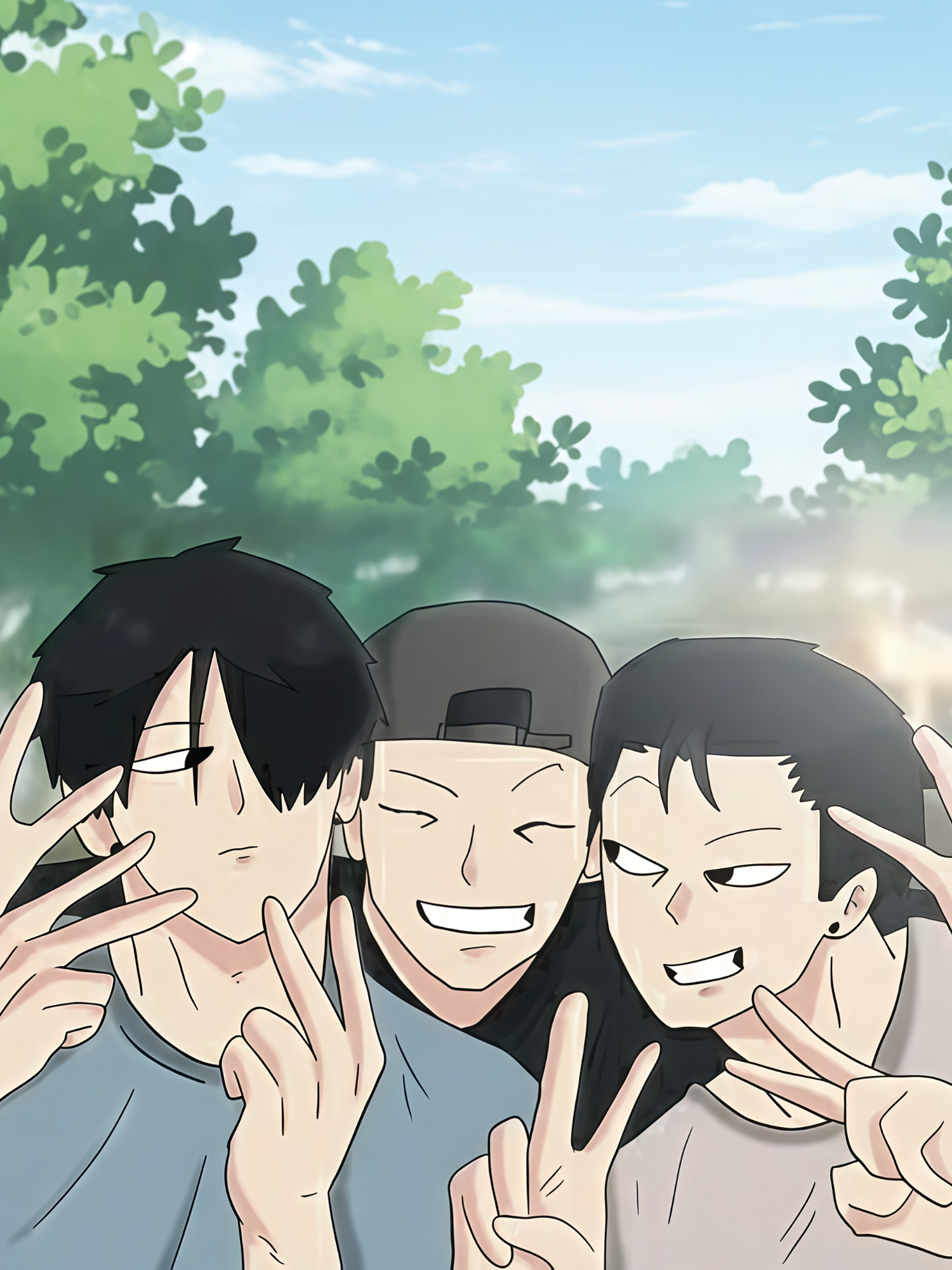 Trio apa ini guys😎#fyp#bangpin#fy#bangpinanimasi