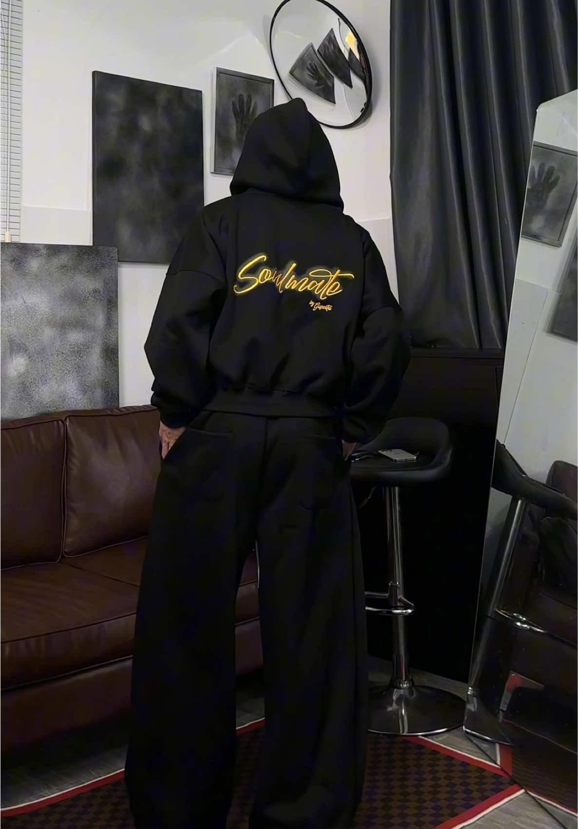 Set Bộ Hoodie Zip Soulmate GUPO Form Boxy 380GSM Nỉ Ép Hàn Cao Cấp #setdobo #setdodep #setdoxinh #hoodieboxy #quanongrong 