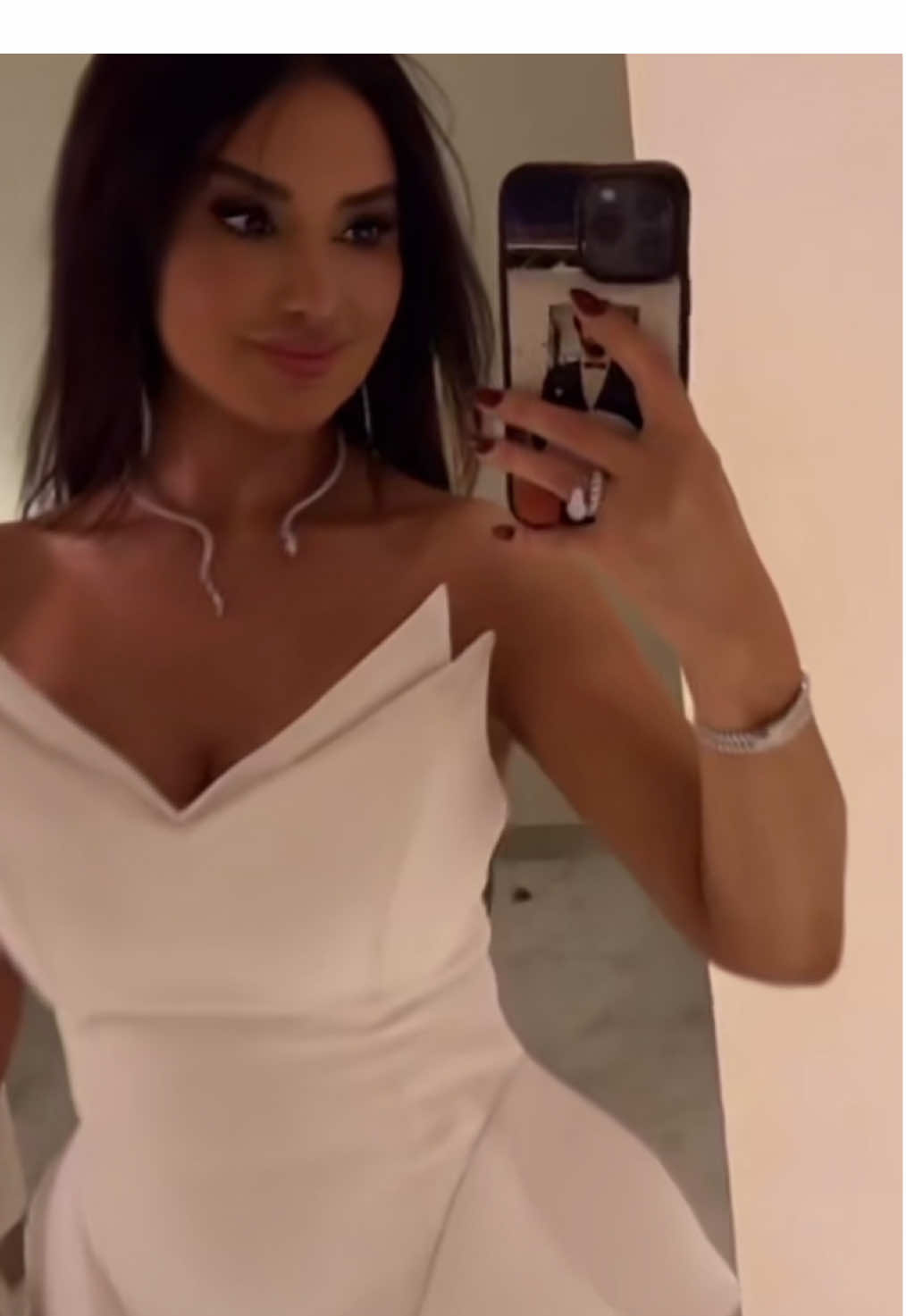 ميساء مغربي أمس 🤍 #fashionstyle #فينكو #explore #اكسبلورexplore #fashiontiktok #makeup #fashion #makeupartist #boudi 