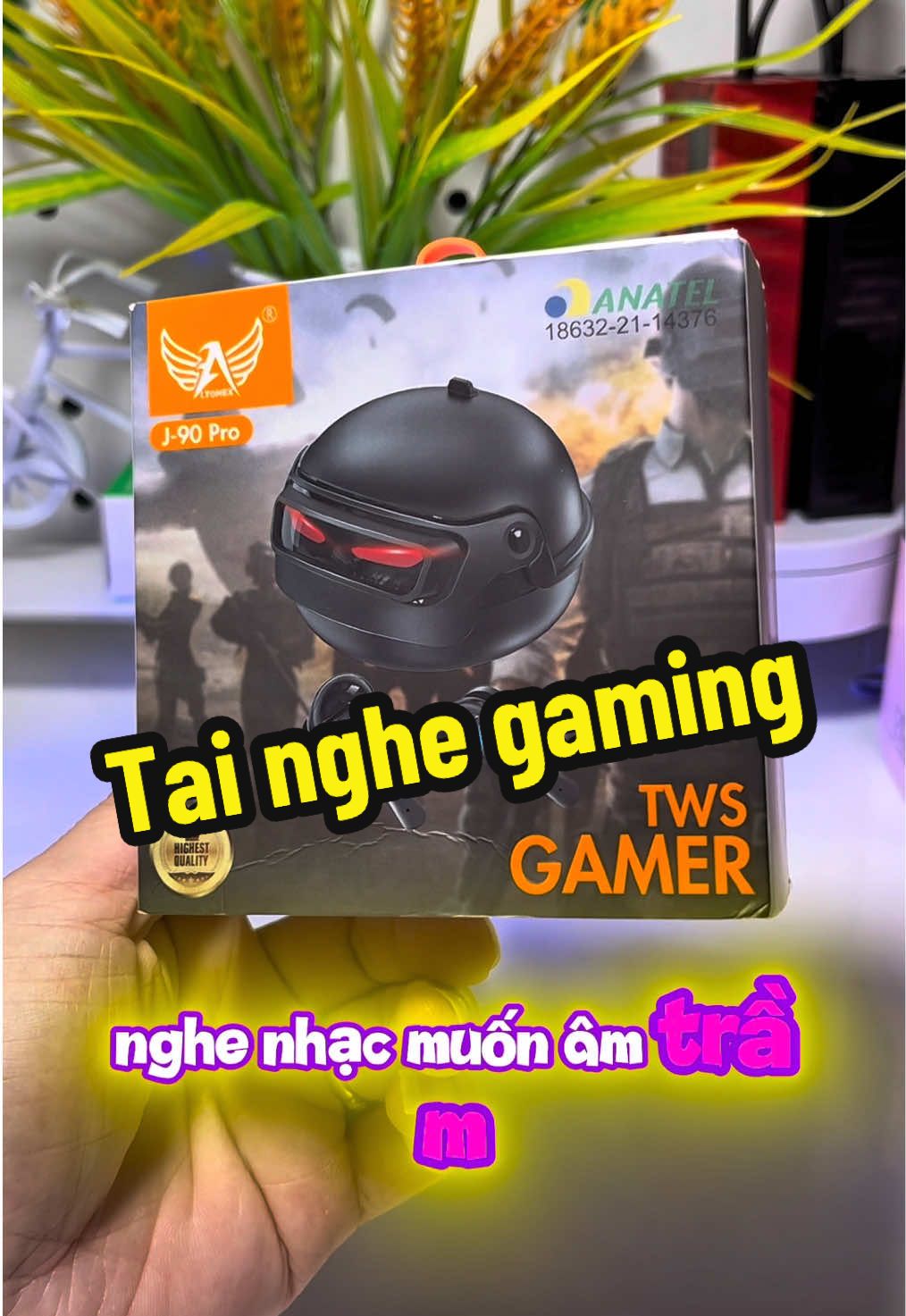 Tai nghe gaming dành cho các game thủ #tainghebluetooth #tainghegiare #tainghegaming #longreview90 
