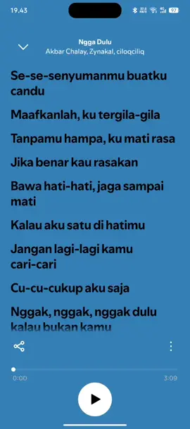 Lirik Lagu Ngga Dulu -- lirik full#music#nggakdulu#fulllirik#fyppppppp#