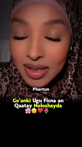 Go'aanki Ugu Ficnaa❤️✔️@Nasteha nabad  #somalitiktok #fyp #foryou #phartun77 #foryoupage 