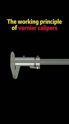 The working principle of vernier calipers #usa🇺🇸 #Science #knowledge 