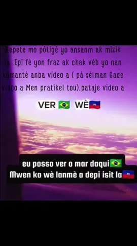 #Fala português fácil e rápido  com música 🇧🇷🇭🇹.