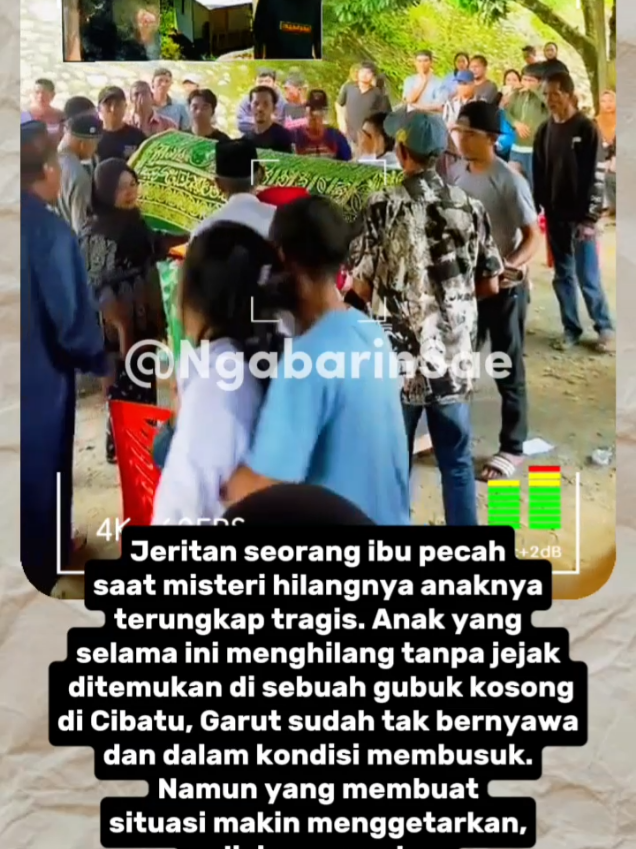 Anak hilang di Garut akhirnya ditemukan di sebuah gubuk kosong dalam kondisi memprihatinkan. Penemuan mayat membusuk di Cibatu ini bikin warga shock. Polisi juga menemukan HP korban, dan isi di dalamnya benar-benar mengejutkan. Kasus ini masih terus diinvestigasi. #beritaviral #garut #cibatu #anakhilang #kasusviral 