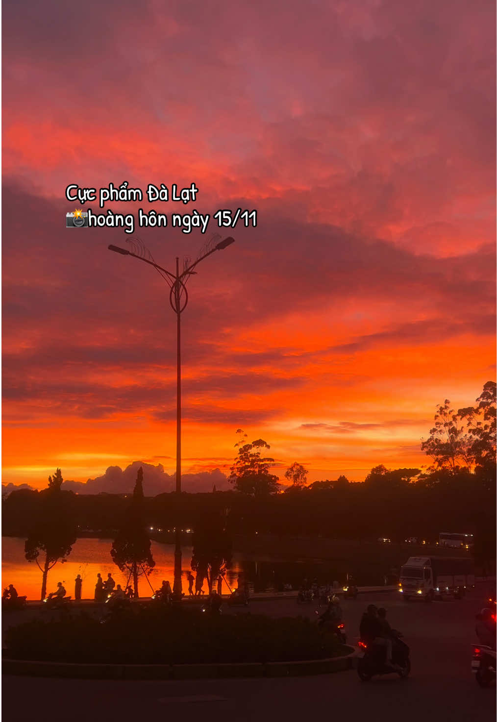 Đà Lạt chính thức bước vào mùa hoàng hôn rực rỡ rồiiiii #dalat #dalatlocal #checkindalat 