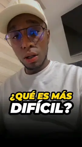 Qué es más difícil? 🤔 #LIVEIncentiveProgram #LIVECareer #PaidPartnership #jhonnycevallos #clipsjhonnycevallos 