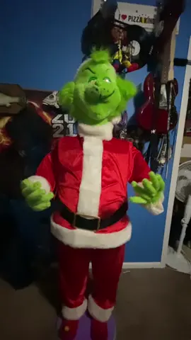 Gemmy lifesize dancing grinch #animatronics #vintage #christmas #gemmyindustries #thegrinch 