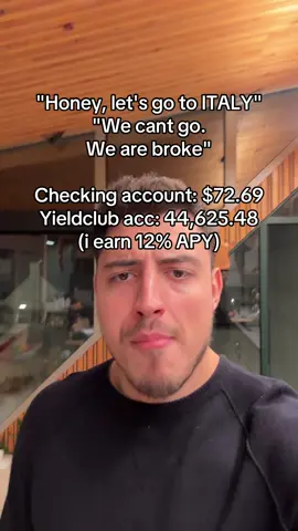 12% ROI sounds better than Italy #moneytok #yield #savings #yieldclub #investing 