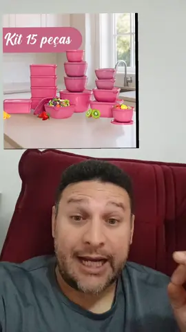 Kit Completo com 15 Potes Hermético promoção Tik Tok Shope 