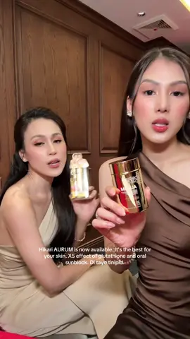 May LIVE kami tomorrow ni sisss!!! And yes, Hikari Aurum is the best supplement for our skin !!! 