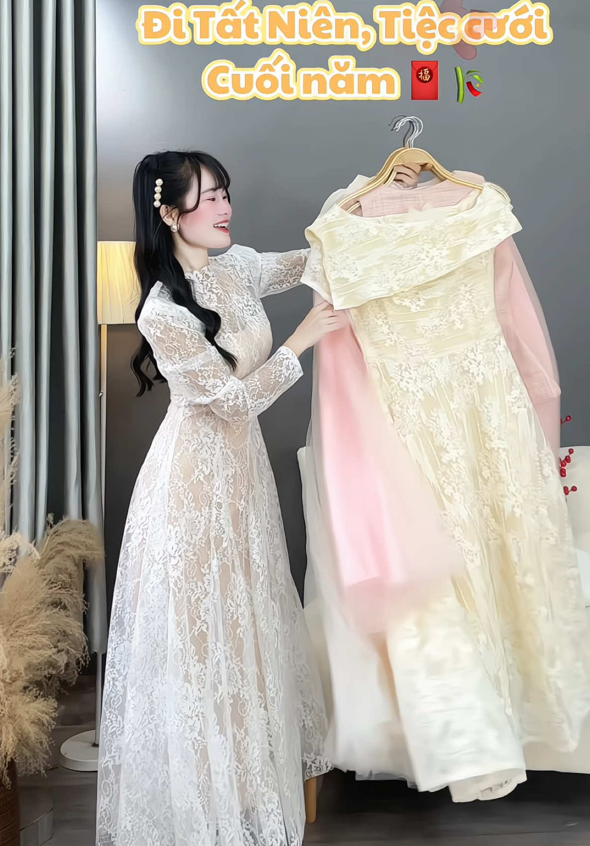 Váy đi Tất Niên, đi tiệc Cưới cuối năm 🧧🎋#vaytatnien #vayditiec #vaydidamcuoi #vaytiec #vaythietke #vayditiecsangchanh #vaytieccuoi #damcuoi #baohuyenstore 