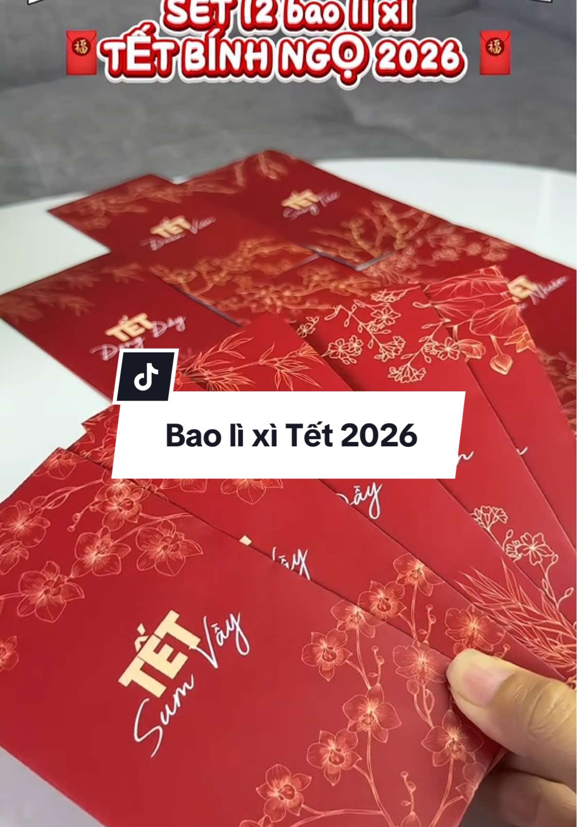 Thông báo : Chỉ còn 93 ngày nữa là đến Tết Bính Ngọ 2026 🧧🧧#baolixi #tet2026 