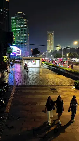 vibes dari jpo polda metro jaya #citylightjakarta #citylightvibes #cityview #foryoupage #fyp 