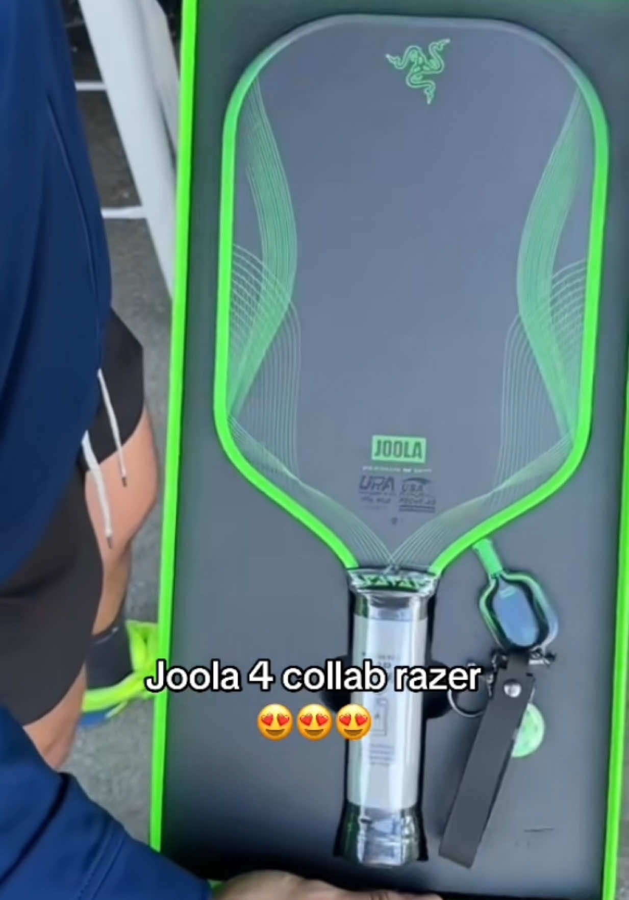 #pickleball #pickleballpaddles #joola #collab #razer 