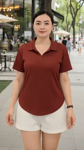 Chiếc áo thun polo form dành riêng cho các chị đẹp Bigsize từ 50 - 95Kg !!@Thời Trang 4 Mùa HOT @Thời Trang 4 Mùa HOT @Thời Trang 4 Mùa HOT  #ao #aothun #aothunpolo #bigsizenu #thoitrang4muahot 