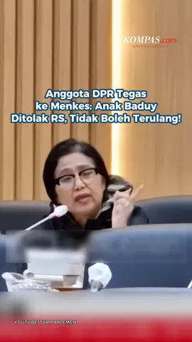 Anggota Komisi IX DPR Irma Suryani menyoroti kasus warga Baduy yang ditolak rumah sakit karena tidak memiliki KTP. Ia menekankan kepada Menteri Kesehatan bahwa hal seperti itu tidak boleh terulang. Hal ini ia sampaikan dalam rapat kerja Komisi IX DPR RI dengan Menteri Kesehatan di Kompleks Parlemen Senayan, Kamis (13/11/2025). Ia menegaskan terkait kondisi ekonomi rakyat Indonesia yang sedang tidak baik-baik saja, sehingga kenaikan iuran BPJS perlu dipertimbangkan lagi. Selain itu, pelayanan yang diberikan pada rakyat juga harus setara dengan iuran yang dibayarkan ke BPJS. Irma juga menekankan bahwa setiap warga berhak mendapat layanan kesehatan yang ditanggung oleh negara. Kreatif: Blanka Rahel Maretha Joanne Produser: Nibras Nada Nalilufar ~R #DPR #Menkes #BPJS #Kesehatan ##Cut 