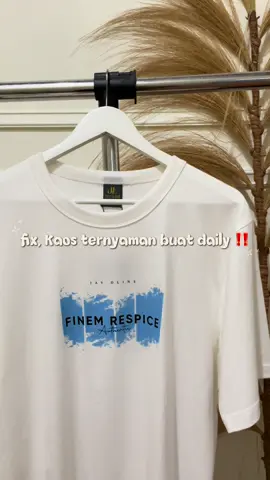 Kaos nyaman dan ga bikin gerah #bajupria #cottoncombed24s #bajukaos 