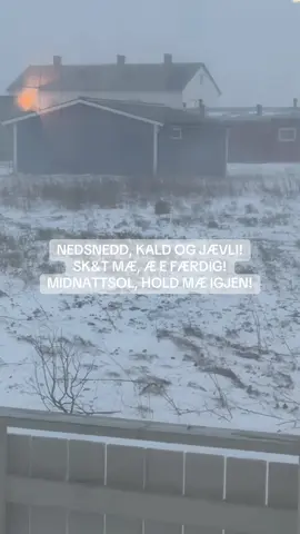 Han e ramm ute nu! 🥲