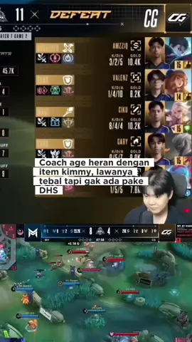 Banyak hero tebal tapi kimmy gk pakai item DHS#coachage#WinWithMLBB #MLBB 