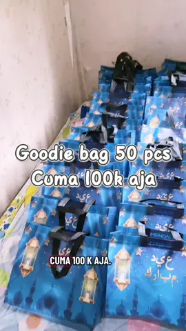 Goodie bag 50 pcs dengan pilihan motif banyak #goodiebag #goodiebagultahanak #tashampers #tassouvenir #fyp 