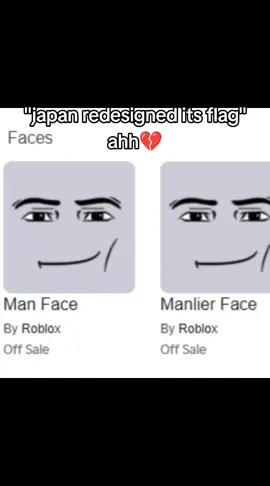 spot the difference :: #manface #manfaceroblox #japan #redesigned #roblox ::