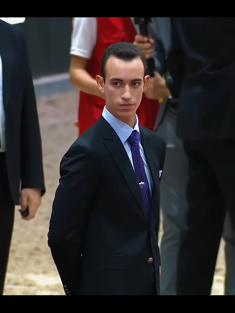 The Crown Prince of Morocco🇲🇦 #moulayhassan #aura #respect #realcreator 