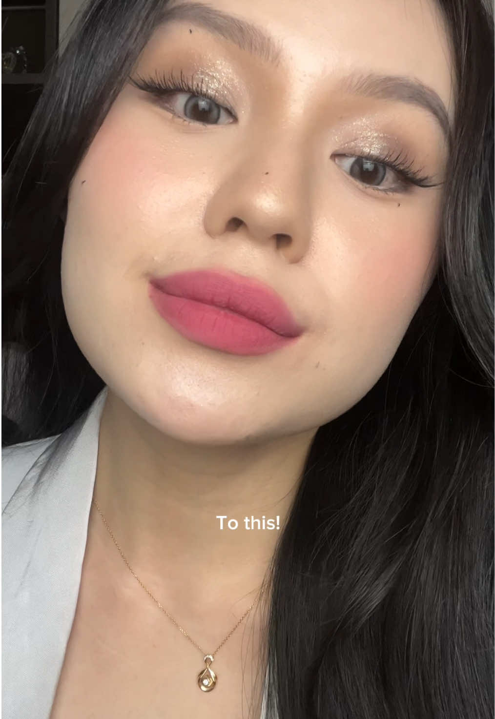 Dari shinny jadi blurring! Sukaaaa lip tintnya timephoria yg ini! 