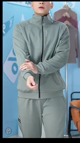 LAROMA Bộ Quần Áo Nỉ Thu Đông khoá kéo cho nam |sọc đôi - trẻ trung - giữ ấm - vải thơm -kháng khuẩn -mềm mại - co dãn.#thoitrangnam #hottrend #xuhuong #boquanaonam #moingaymotoutfit 