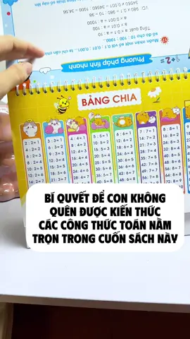 Toán tiểu học mà mất gốc k chắc thì lên lớp càng khó vì nó liên quan đến nhau ý nên mẹ tham khảo cuốn sách này nha#sachcongthuctoan#congthuctoantieuhoc#lichcongthuctoan#hoccungcon#xuhuong 