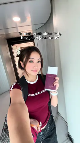 nikah kalau udah siap dan jangan salah pilih pasangan yea kawan (buat jokes aja ok hehe) #fyp #abigailmchel #explore #travel #Vlog 