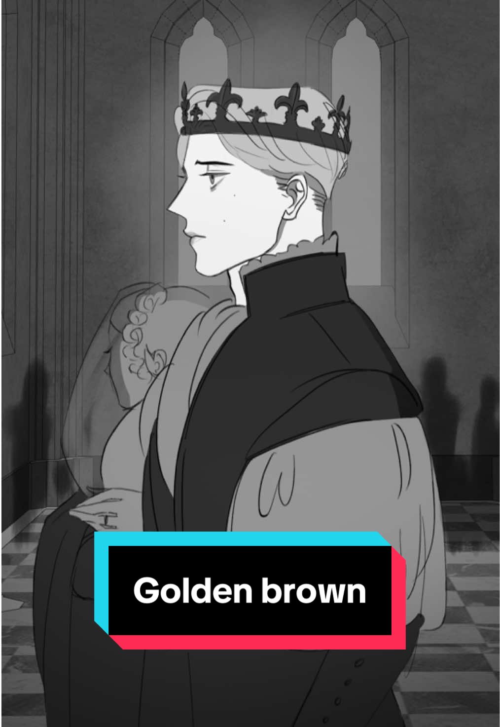 Knight x prince? Hopping into this trend with fоrbidden love 2x. rec🤞 #knightandprincess #animation #goldenbrown #oc #fypシ 