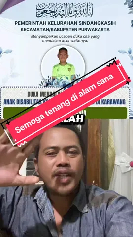 Ini bukan sekadar salah paham. Ini adalah teror kolektif yang dibungkus teriakan ‘maling’. Rido — anak disabilitas tunagrahita — dipukuli ramai-ramai tanpa verifikasi. Tak ada cek fakta, hanya emosi yang meledak ke orang yang paling rentan. Nyawanya hilang karena kebrutalan massa, bukan karena kejahatan. Semoga Allah merangkul Rido, memberikan kedamaian bagi keluarganya, dan menghukum para pelaku — terutama pelaku pertama, yang pukulannya jadi awal malapetaka. Jangan biarkan stigma dan kekerasan dilindas oleh kekuasaan kerumunan. Kita butuh empati, bukan kebencian.” #purwakarta #karawang #rido #anak #disabilitas 