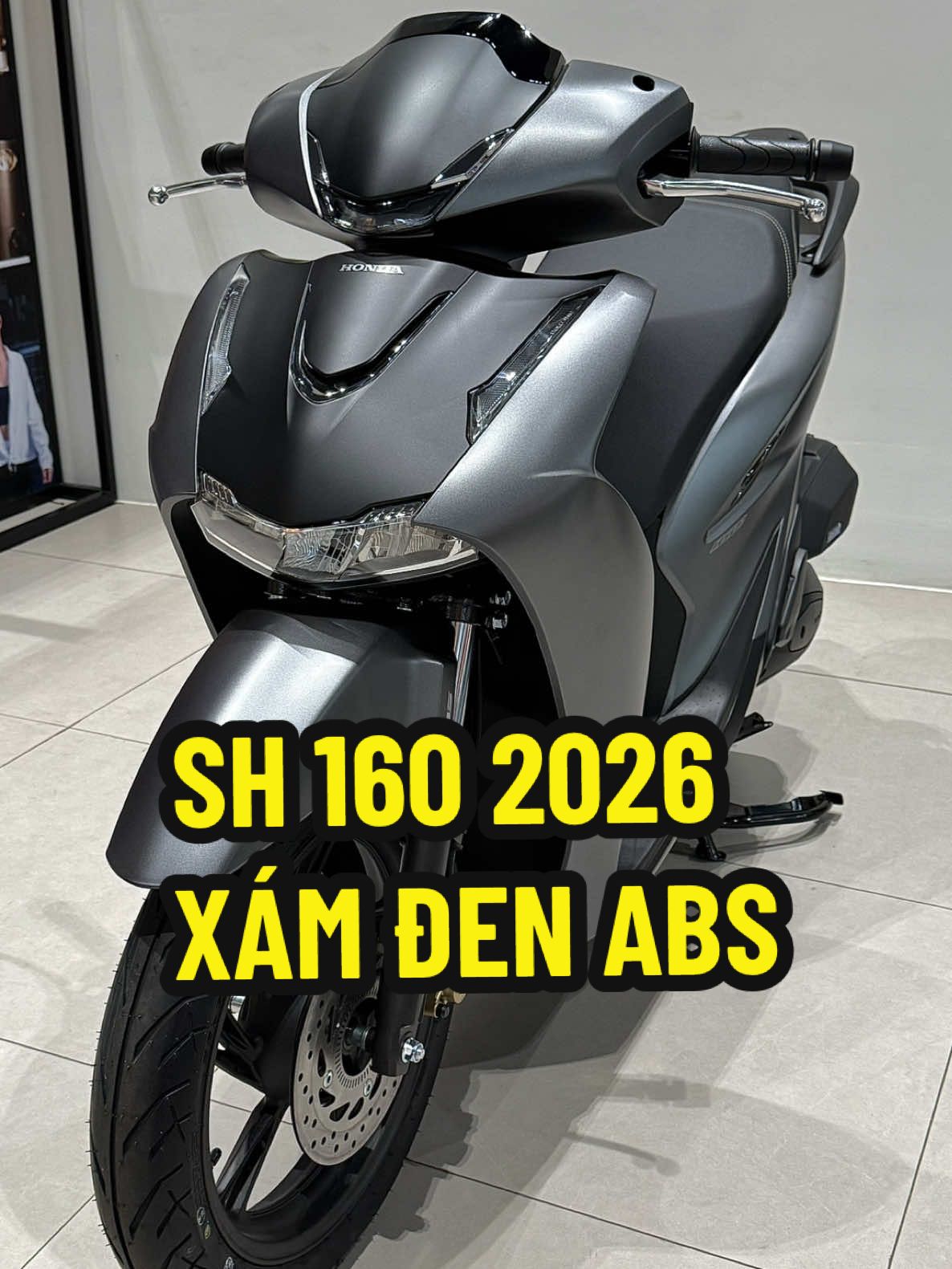 “Cô ấy” trong bài hát là em Honda SH 160 2026 Đặc Biệt Xám Đen này nha mọi người. Đá chính thất SH 350i ra chuồng gà 🥲 #Honda #SH160 #sh2026 #xuhuong #viral