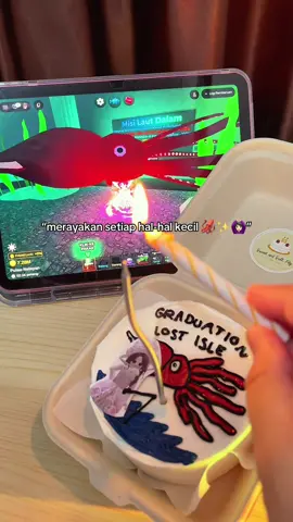 Alhamdulillah akhirnya setelah 1 bulan di lost isle dapat secret pertama 🦑✨🩷 casye 1/800k 🤭semua harus dirayakan ☺️🙆🏻‍♀️ #fishit #roblox #fyp #robloxfyp #fishitroblox  ib : @Jay 