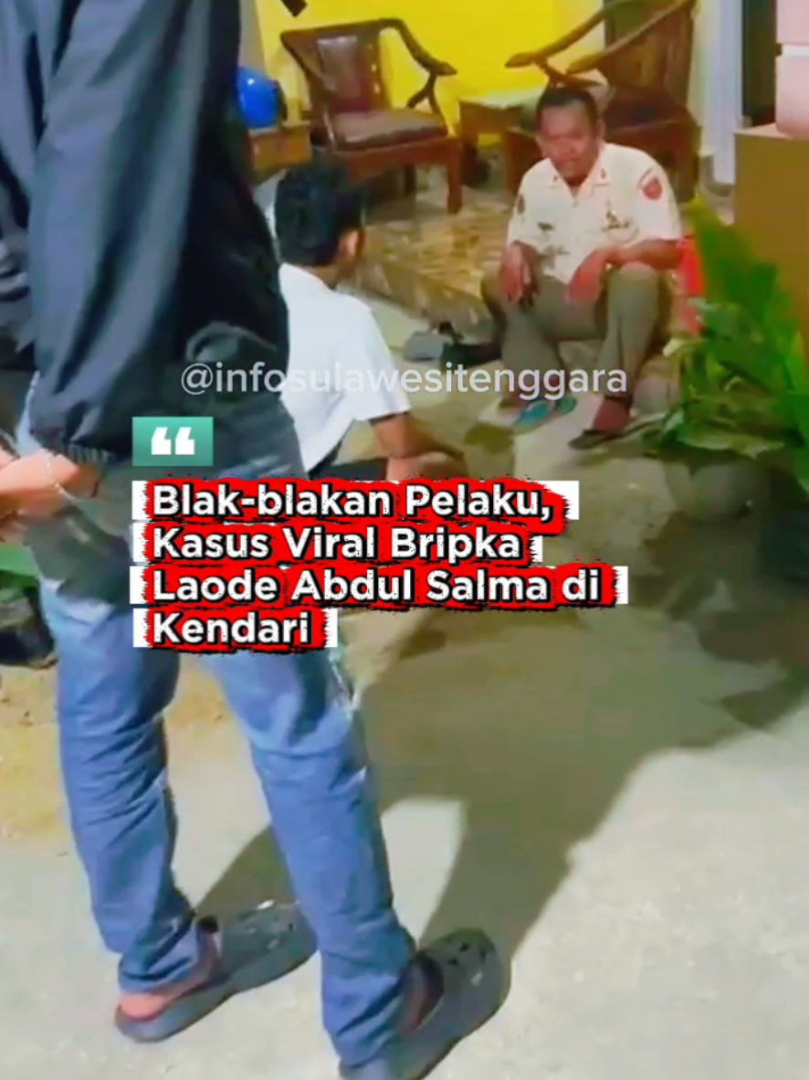 Blak-blakan Junaido usai kasusnya dengan seorang anggota Polres Tolikara, Papua  Pegunungan, Bripka Laode Abdul Salma di rumah lorong Merak, Jalan Budi Utomo, Kelurahan Mataiwoi, Kecamatan Wuawua, Kota Kendari, Sulawesi Tenggara  pada Sabtu (15/11/2025) dini hari. #kendari #fypシ゚viral #sulawesitenggara #fyppppppppppppppppppppppp 