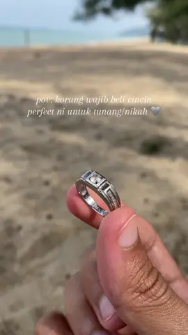 sumpah lawa teroksss gais 🥹 #cincinsilver #cincintunang #cincinnikah #cincinsilver925 #cincinlelaki 