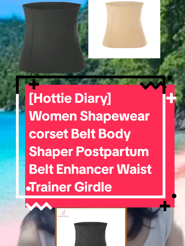 [Hottie Diary] Women Shapewear corset Belt Body Shaper Postpartum Belt Enhancer Waist Trainer Girdle #hottiediaryph #shapewear #girdlebodyshaper #fypspotted #affiliatemarketing 
