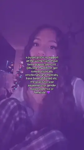 💜 #spreadawareness #womanpower #purplepfp 